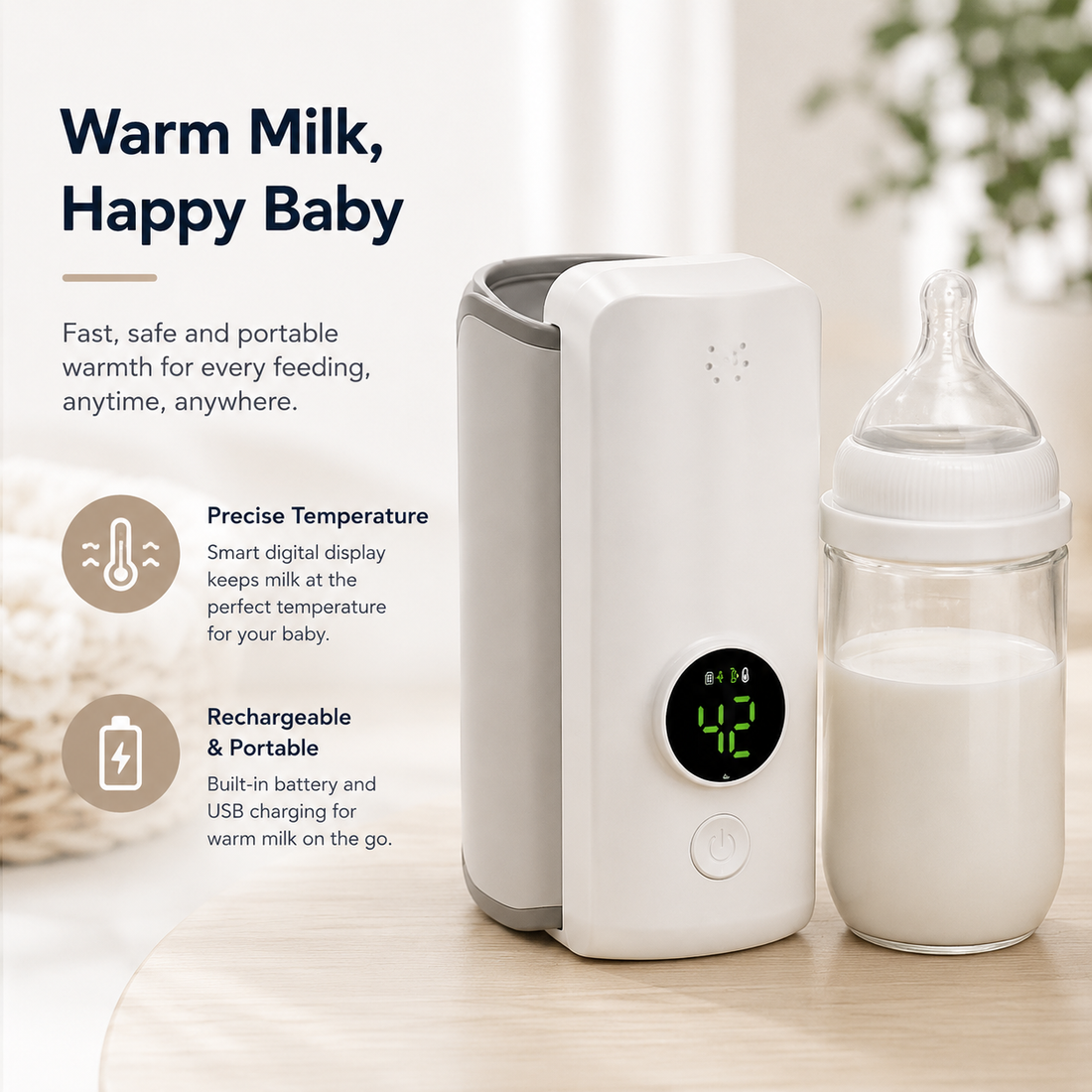 Portable Bottle Warmer By Limma